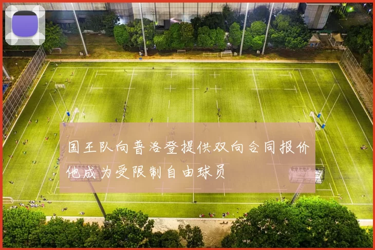 国王队向普洛登提供双向合同报价他成为受限制自由球员